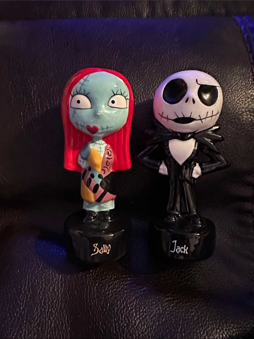 Salt & Pepper Shakers Nightmare Before Christmas Sally & Jack Figurine